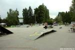 pohled na skatepark