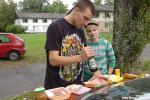 improvizované naklepávání steaků
